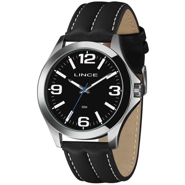 Relógio Lince Masculino Ref:Mrc4754l48 P2px Casual Prateado