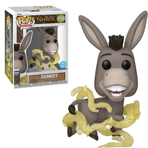 Funko Pop Shrek 1598 Donkey with Glitter