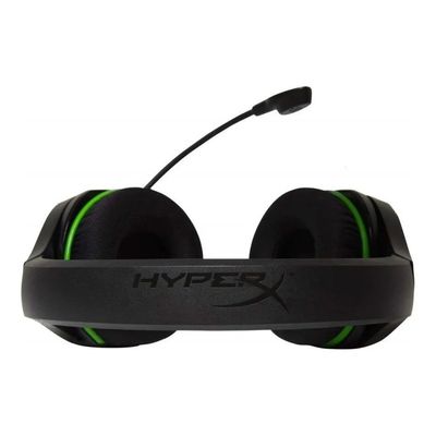 Fone gamer Headset over-ear HyperX CloudX Stinger Core preto verde