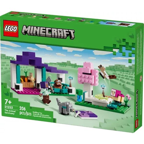 Lego Minecraft O Santuário Animal 206 peças - 21253