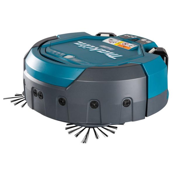 Aspirador de Pó Robô  18V Sem Fio C/ Controle Remoto Coletor 2,5L Resistente Poeira DRC200Z Makita