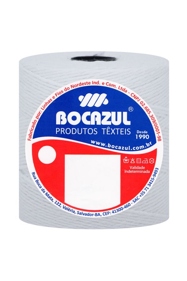 Barbante Bocazul 4/8 87 Nº08 320m Branco