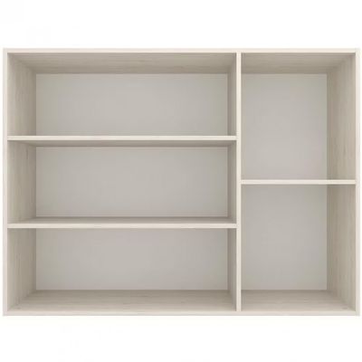 Armário Aéreo Bartira Cristal MDP 15mm com 3 Portas e 3 Prateleiras - 120cm de largura Freixo/Azul Wood