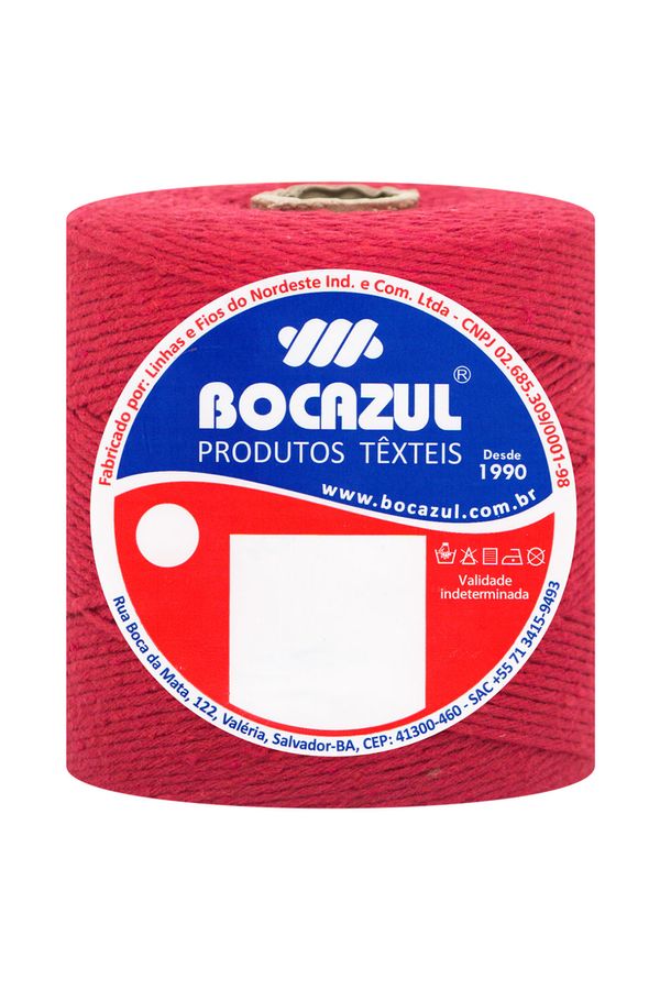 Barbante Bocazul 4/8 92 Nº08 320m Vermelho