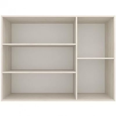 Armário Aéreo Bartira Cristal MDP 15mm com 3 Portas e 3 Prateleiras - 120cm de largura Freixo/Azul Wood