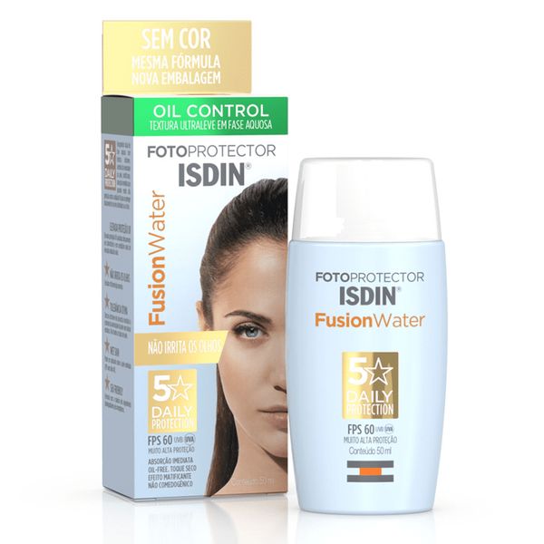 Isdin Fusion Water 5 Stars Daily Protection Fps 60 50ml