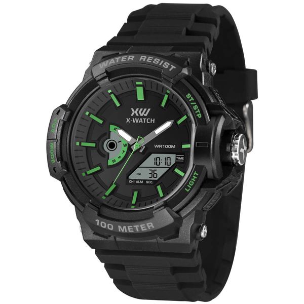 Relógio X-Watch Masculino Ref:Xmppa342 P1px Esportivo Anadigi