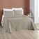 Kit Cobre Leito Colcha Nobre Casal Padrão 3 Peças Micropercal 200 Fios Matelado - Taupe
