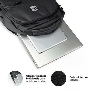 Mochila Guardian + Mala de Bordo para Viagem Armor - Gshield