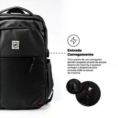 Mochila Guardian + Mala de Bordo para Viagem Armor - Gshield