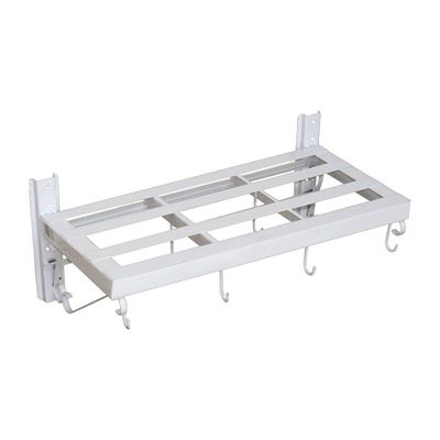 Paneleiro Suporte Para Panela Aço Carbono N01 Pequeno Branco