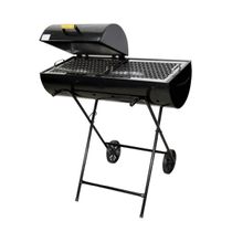 Churrasqueira Mega Grill Mista Grelha e Carrinho 92x78x30cm