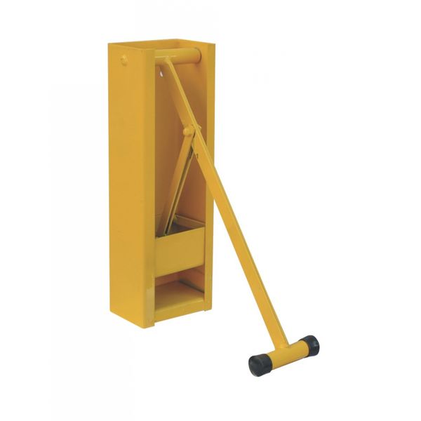 Amassador de Latas Latão Latinha Até 473ml Manual Amarelo Amassador de Latas Latão Latinha Até 473ml Manual Amarelo