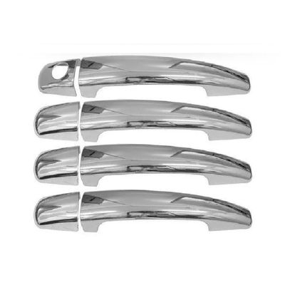 Aplique Cromado Maçaneta Citroen C3 2013/2020 Aircross 2012/2020 Peugeot 208 308 408 4 Portas