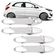 Aplique Cromado Maçaneta Ford Ecosport Nova 2013/2020 Fiesta 2011/2019 Ka 2015/2021 4 Portas