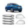 Kit Aplique Cromado Maçaneta Retrovisor Volkswagen Amarok 2010 à 2022