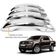Kit Aplique Capa Cromada Retrovisor Maçanetas Vw Amarok 2014