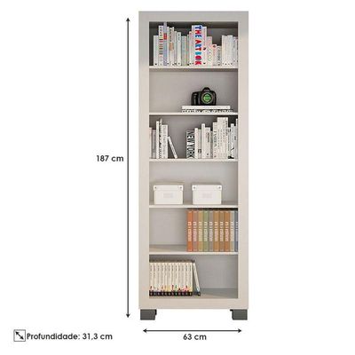 Armário Multiuso Ambiente Flex Branco - Valdemóveis