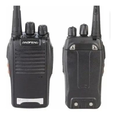 Kit 4 Radio Walk Talk Comunicador 16 Ch 12Km Baofeng 777S