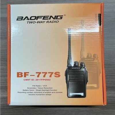 Kit 4 Radio Walk Talk Comunicador 16 Ch 12Km Baofeng 777S
