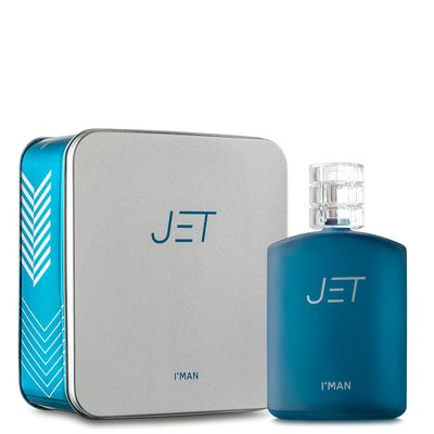 Perfume Masculino Jet I' Man Deo Colônia Lata 100ml QHS - Ciclo