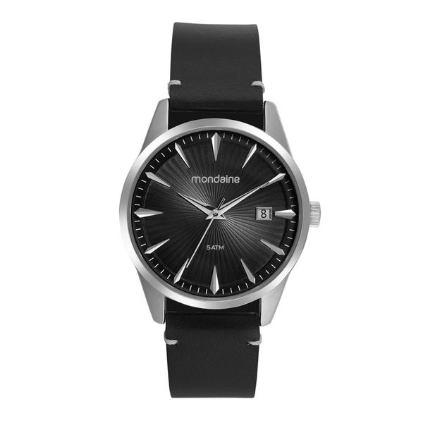 Relogio Mondaine Masculino Ref:32763g0mvnh1 Clássico Prateado