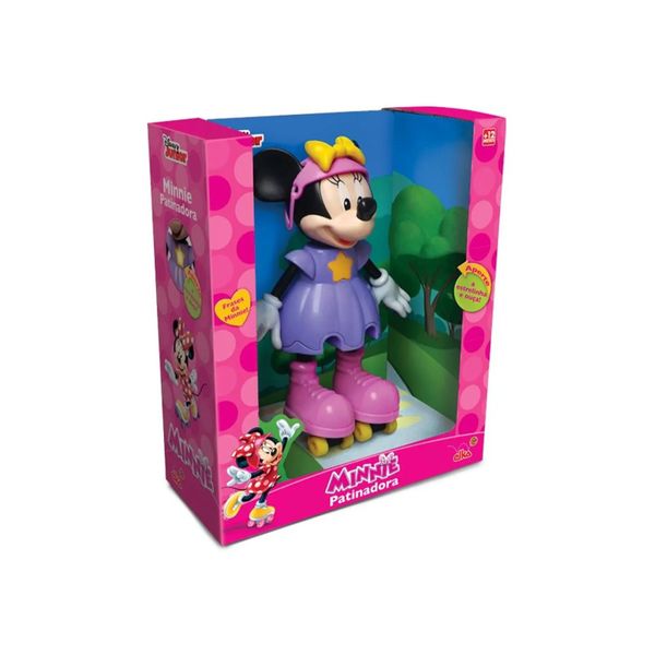 Boneca Minnie Patinadora Disney - Elka Boneca Minnie Patinadora Disney - Elka
