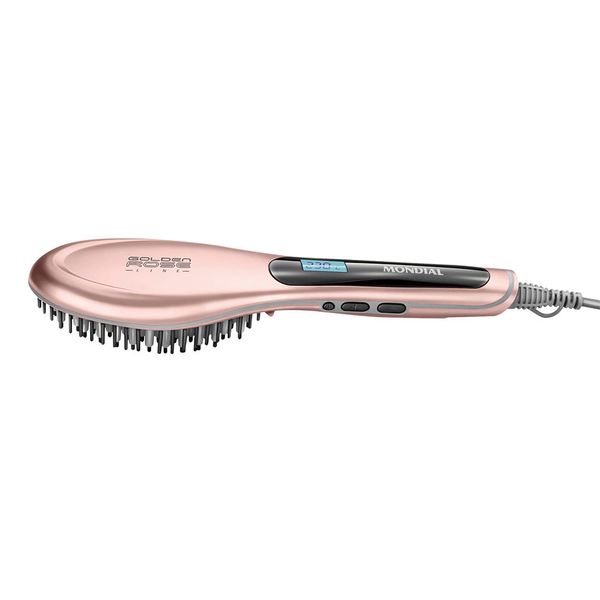 Escova Alisadora Mondial Golden Rose EA-02