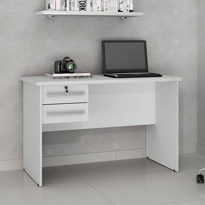 Mesa Para Computador Byte Branco - Valdemóveis