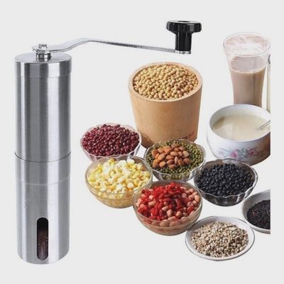 Moedor Triturador de Café Manual Profissional Inox Cozinha