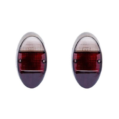 Par Lente Traseira Fusca 1200 1962/66 1300 1967/82 Fumê