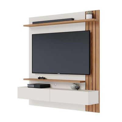 Home Painel Suspenso 150cm Ripado Railay Noce/Preto G73 - Gran Belo
