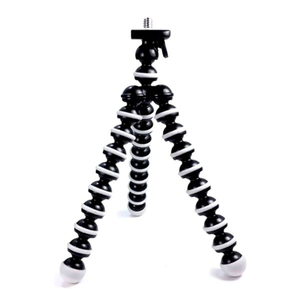 Tripé Articulável Octopus Médio + Adaptador de GoPro e Similares