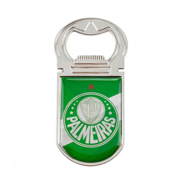 Abridor Garrafas Palmeiras Com Ímã 9x4,5cm Oficial