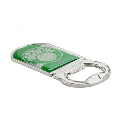 Abridor Garrafas Palmeiras Com Ímã 9x4,5cm Oficial