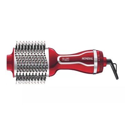 Escova Secadora Silver Es-07 1200w Vermelha Mondial