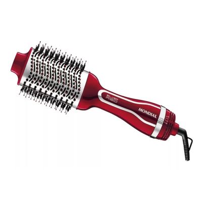 Escova Secadora Silver Es-07 1200w Vermelha Mondial