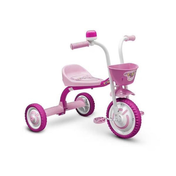 Triciclo Infantil You Girl 3 Rosa Nathor