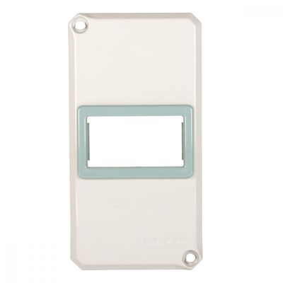 Tampa para condulete 1" com 1  posto horizontal para modular