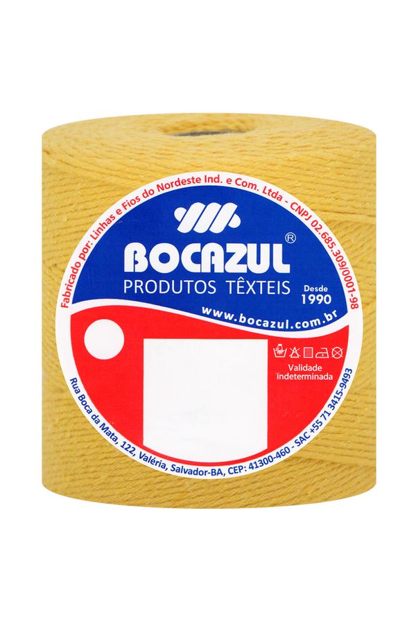 Barbante Bocazul 4/8 89 Nº08 320m Amarelo