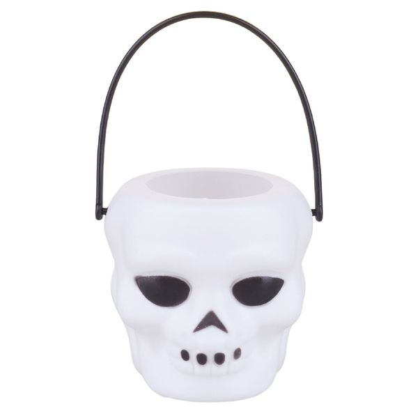 Balde Halloween Play&Fun Mini Caveira 6x5cm Balde Halloween Play&Fun Mini Caveira 6x5cm