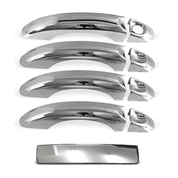 Kit Aplique Cromado Maçaneta + Tampa Traseira Volkswagen Amarok 2010 à 2022 Kit Aplique Cromado Maçaneta + Tampa Traseira Volkswagen Amarok 2010 à 2022