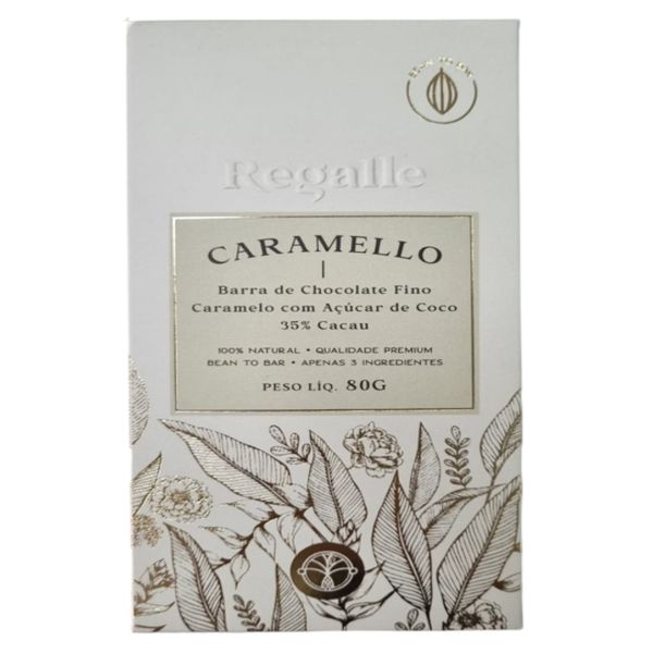 Chocolate Caramelo com Açúcar de Coco Regalle 80g