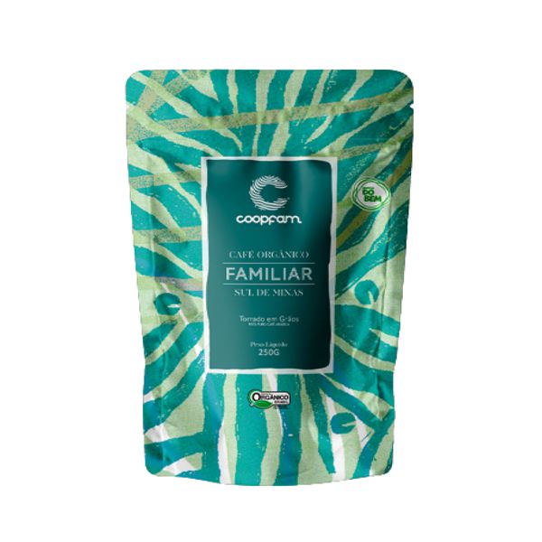 Café Familiar da Terra Orgânico em Grãos Coopfam 250g