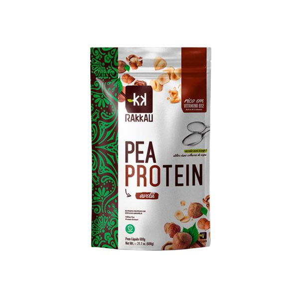 Pea Protein Avelã Vegana Rakkau 600g Pea Protein Avelã Vegana Rakkau 600g