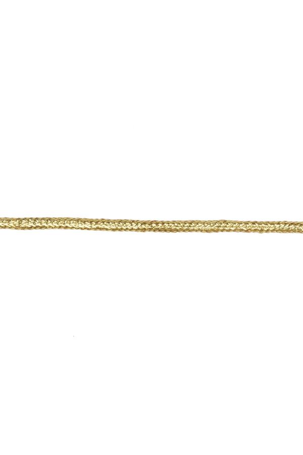 Cordão Metalizado 2mmx50m Dourado