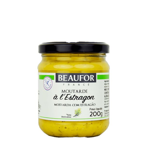 MOSTARDA BEAUFOR COM ESTRAGÃO 200G