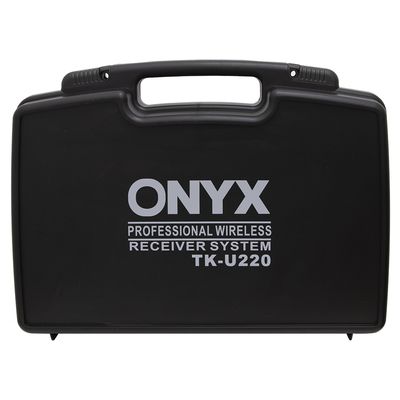 Microfone sem Fio Duplo TK U220 UHF Onyx