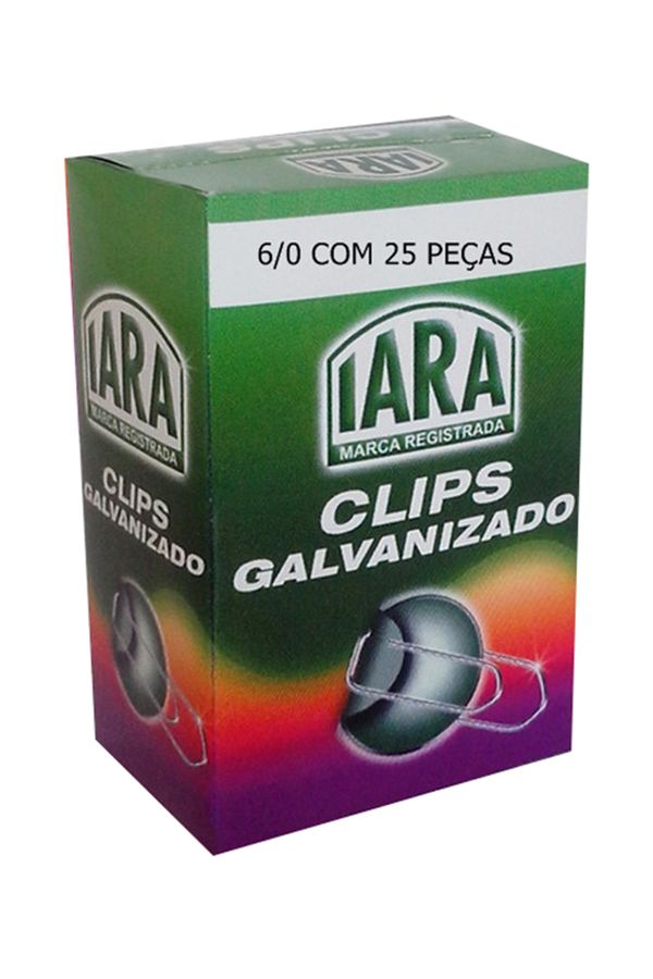 Clips Iara Galvanizado 47mm com 25 Unidades