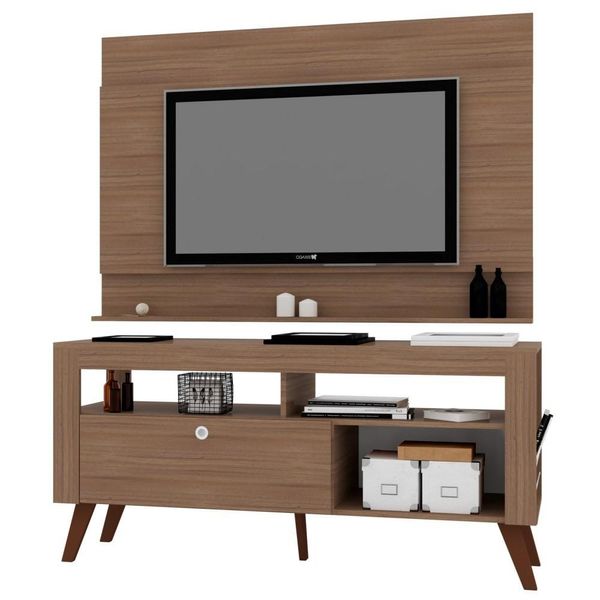 Painel Dakota com Rack Montreal para TV até 55 Pol. Montana - Art in Móveis